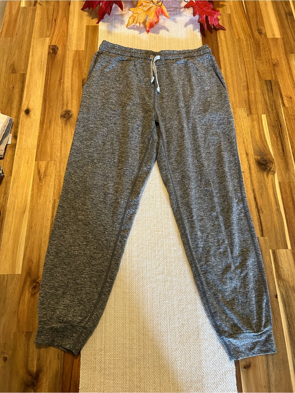Vouri Performance Joggers Heather Gray Womens Lounge Jogger Pants Size S